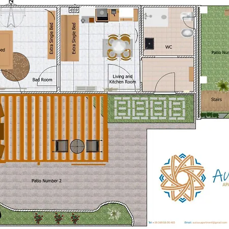 Aurisa Apartment Bari Esterno foto